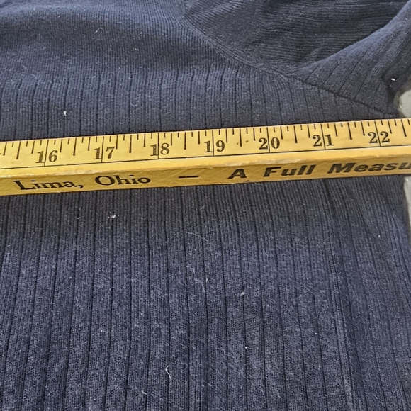 Talbots Navy Blue Cardigan Sweater - Picture 3 of 8